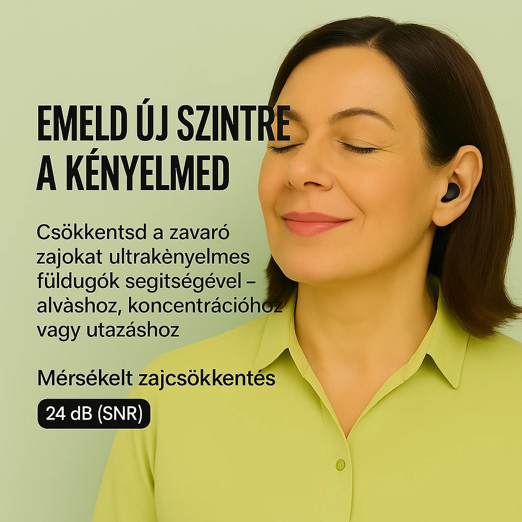 Silent™ – Csend és nyugalom, a nap bármely szakában