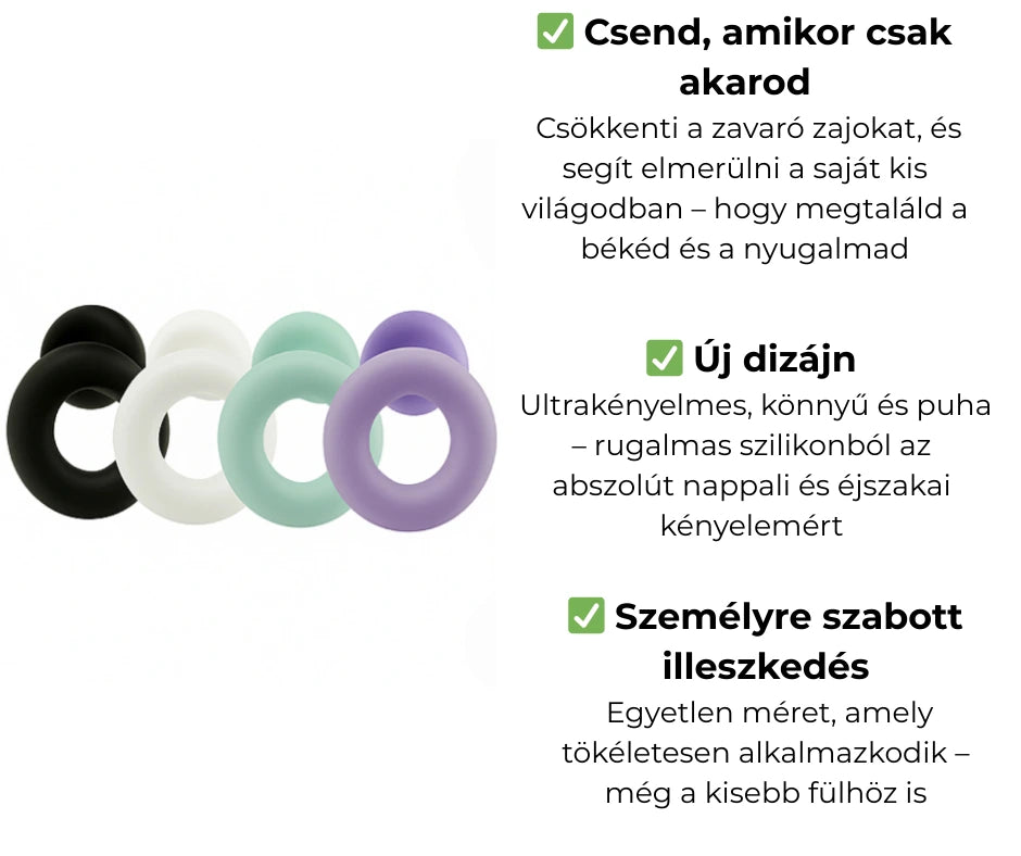 Silent™ – Csend és nyugalom, a nap bármely szakában